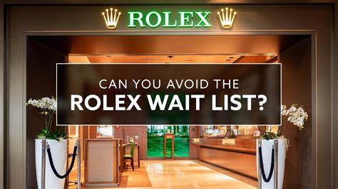 pragnell rolex waiting list|rolex waiting list pdf.